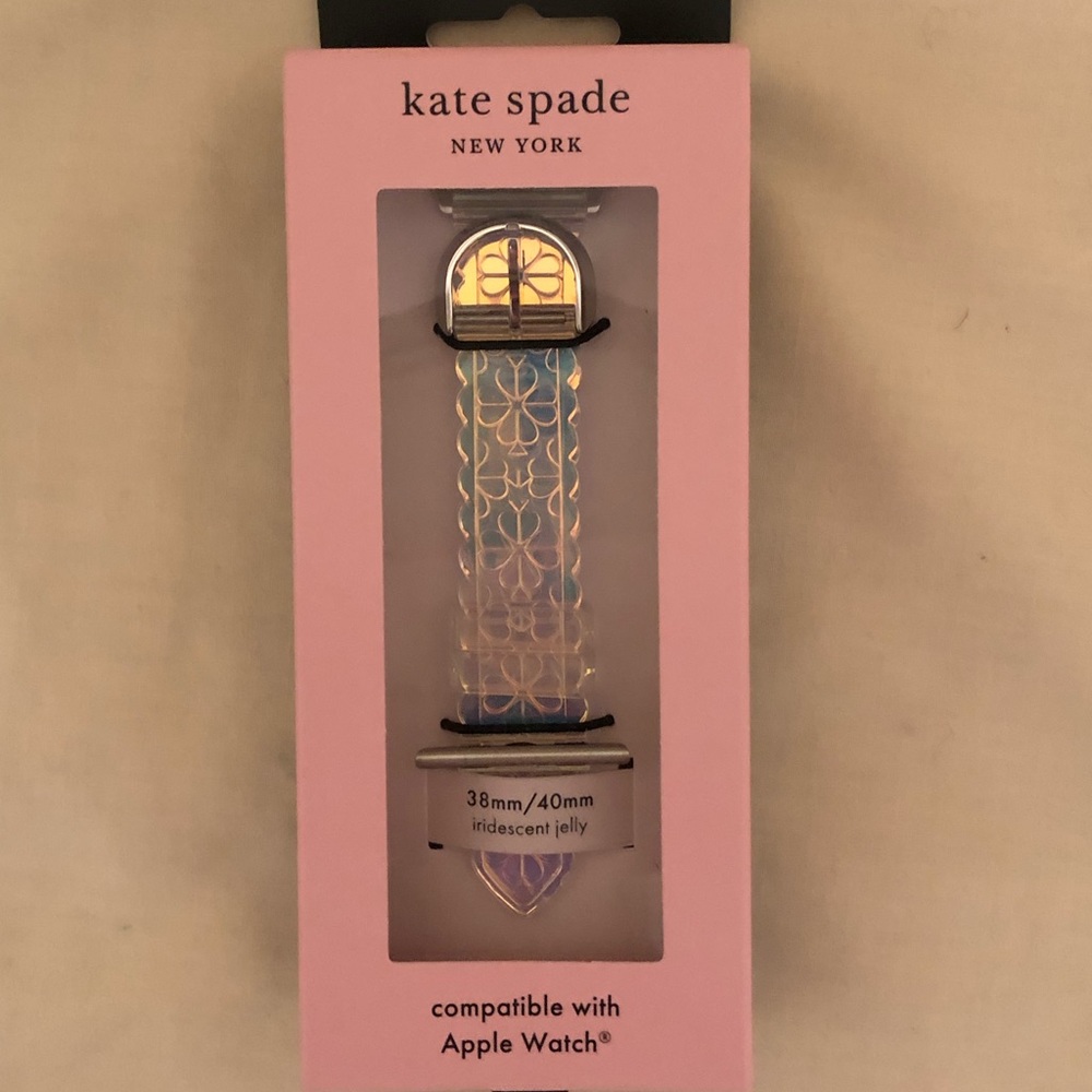 Iridescent Kate Spade watch band